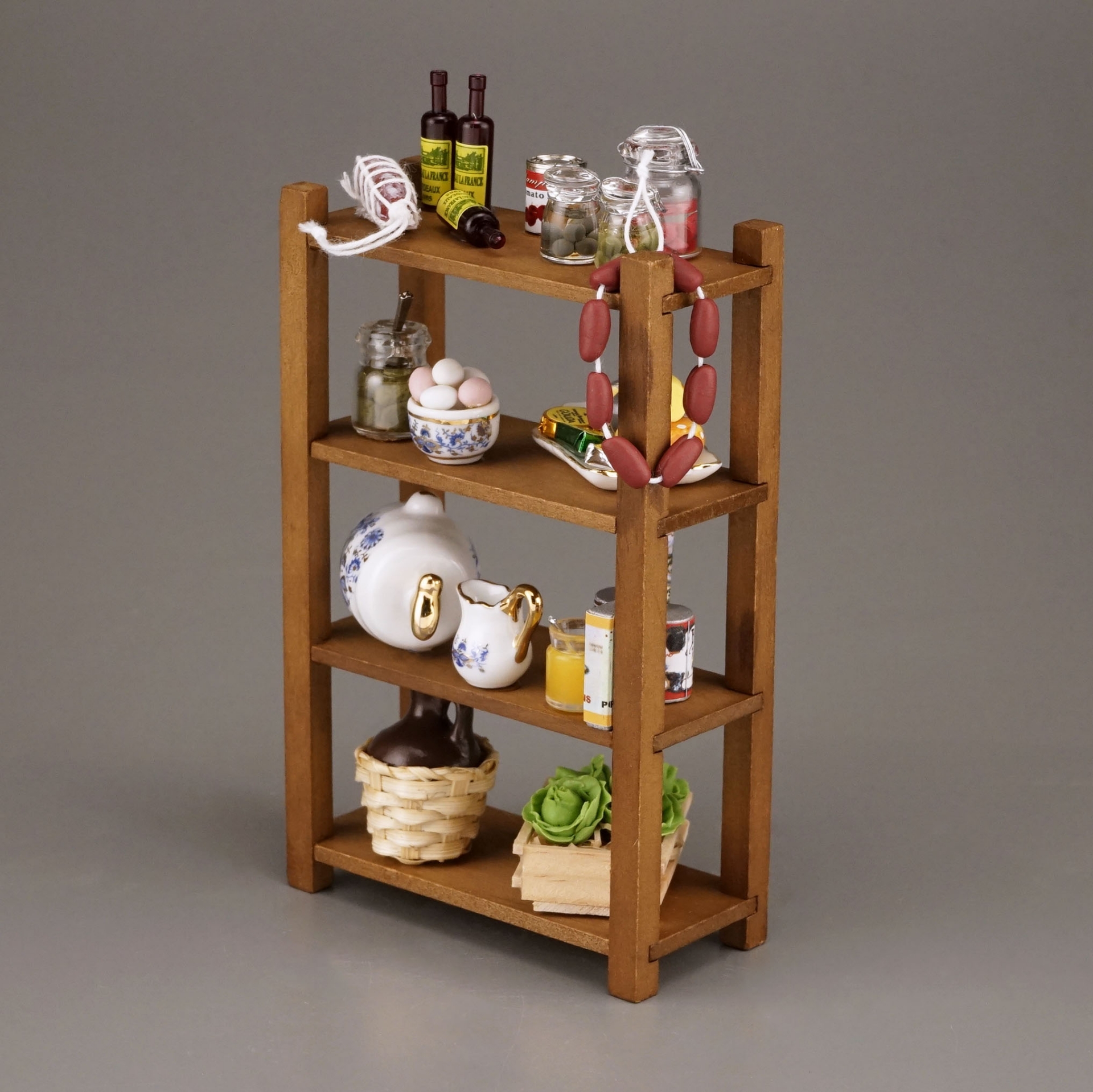 Onlineshop der Reutter Miniaturen GmbH.Cellar Rack decorated