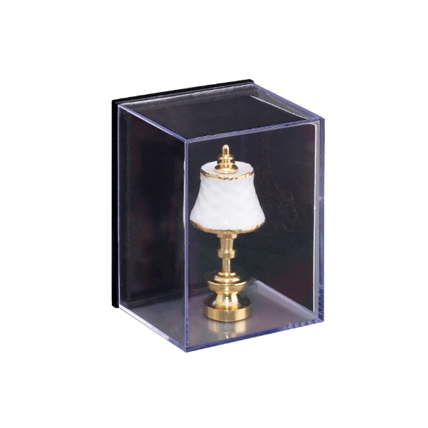 Picture of Small Table Lamp - Design white/gold