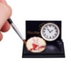 Bild von Küchenwanduhr mit Wandteller aus Porzellan - Dekor Schokoladenmädchen