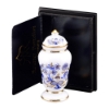 Picture of Vase with Lid - Blue Onion Gold Design