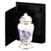 Picture of Vase with Lid - Blue Onion Gold Design