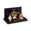 Picture of Fireplace Decoration Flower Bouquet with two fireplace figures