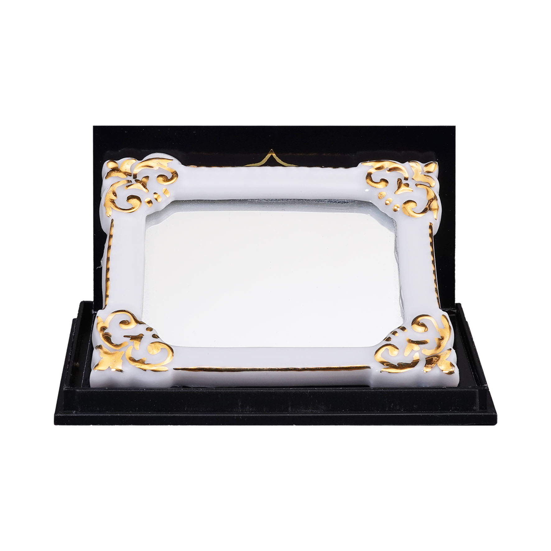 Onlineshop der Reutter Miniaturen GmbH.Gold Corner Mirror