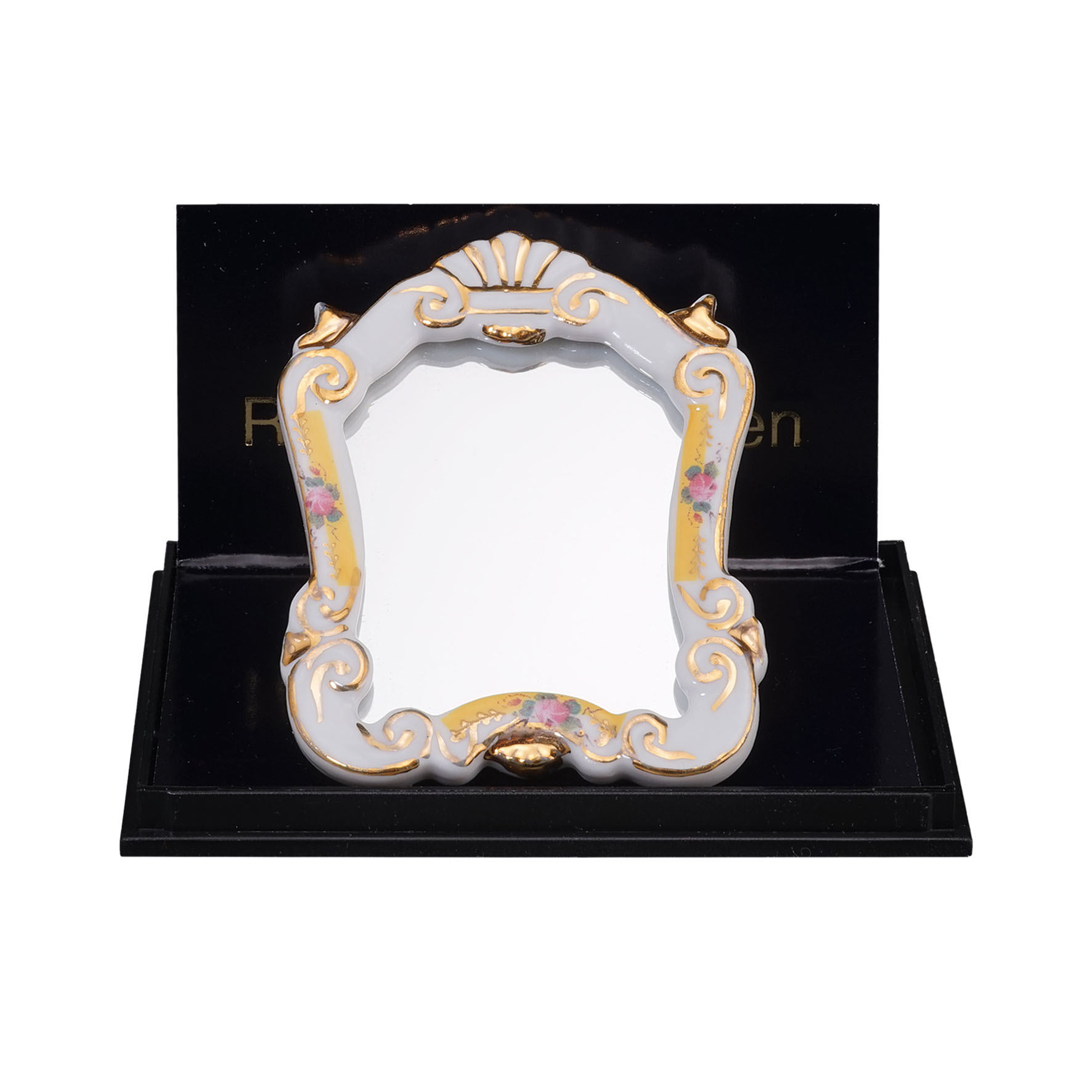 Onlineshop der Reutter Miniaturen GmbH.Baroque Mirror - Design French Rose
