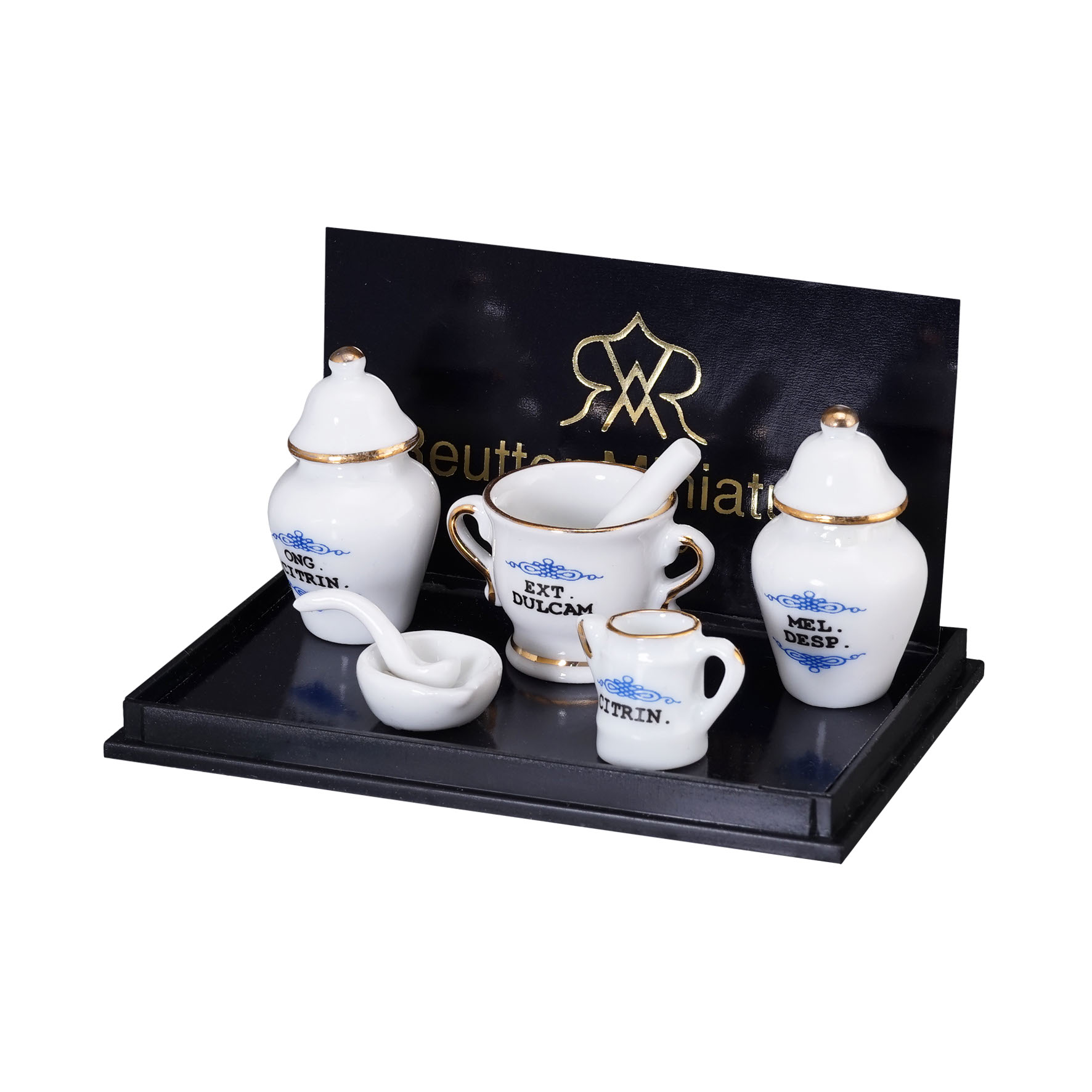 Onlineshop der Reutter Miniaturen GmbH.Medicinal formulation - set of 5 ...