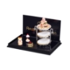 Bild von "Teatime" - Kuchen Etagere aus Metall mit Macarons