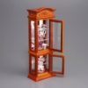 Picture of Wooden Cabinet decorated with Porcelain - Design Rose