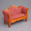 Bild von Sofa Biedermeier "Burgundy"