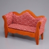 Bild von Sofa Biedermeier "Burgundy"