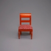 Bild von Stuhl Biedermeier "Burgundy"
