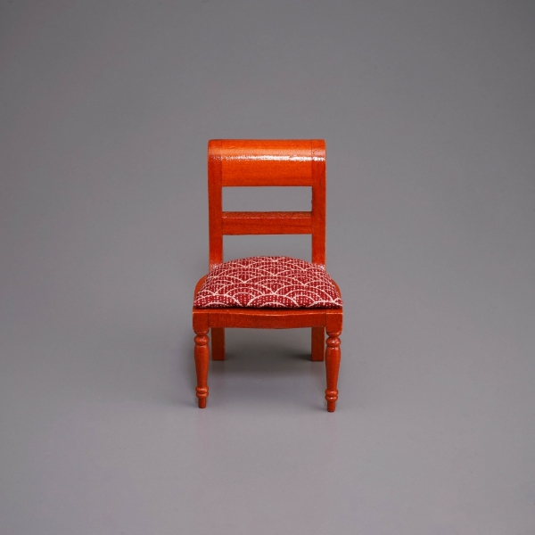 Bild von Stuhl Biedermeier "Burgundy"