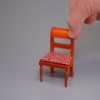 Bild von Stuhl Biedermeier "Burgundy"