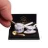 Picture of Gravy - Porcelain pot with Gravy Boat - Blue Onion Gold Design