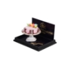 Picture of Fancy Flower Cake on cake stand - design "Lisa"