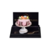Picture of Fancy Flower Cake on cake stand - design "Lisa"