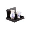 Picture of Flower Vase and Floor Vase - Blue Onion Gold Design