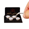 Picture of Dessert Bowls - Blue Onion Gold Design - Set of 4