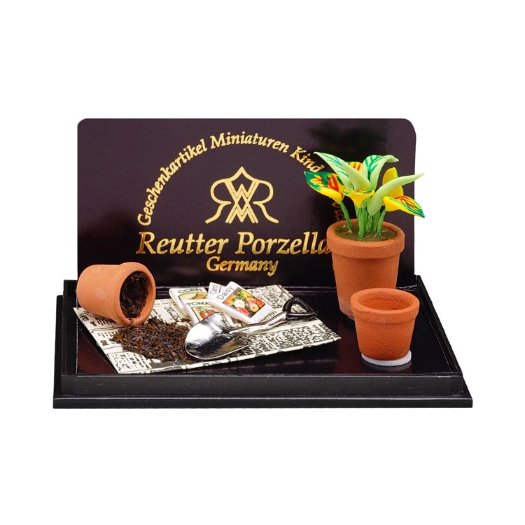 Onlineshop der Reutter Miniaturen GmbH.Place for Planting with Flower ...