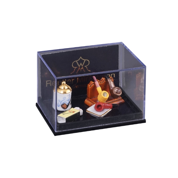 Bild von Pfeifenset mit Zubehör und Aschenbecher